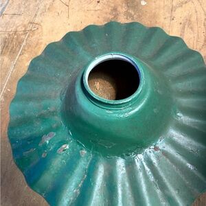 Vintage GE street light shade needs to be restored